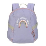 LÄSSIG Tiny Backpack Outdoor 2025 rainbow pastel lilac