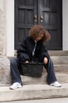 Nákupní košík Reisenthel Carrybag Bouclé black
