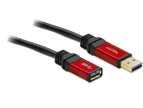 Delock / Prodlužovací kabel / USB 3.0 / A (M) - A (F) / 3 m / Premium (82754)