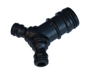 Mezikus plastový, 3 konce, systém MAXI 1" reduk. na 1/2", GF