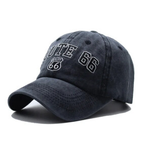 Kšiltovka Route 66 Logo snapback black