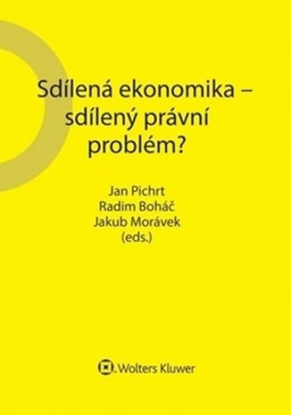 Sdílená ekonomika sdílený právní problém?