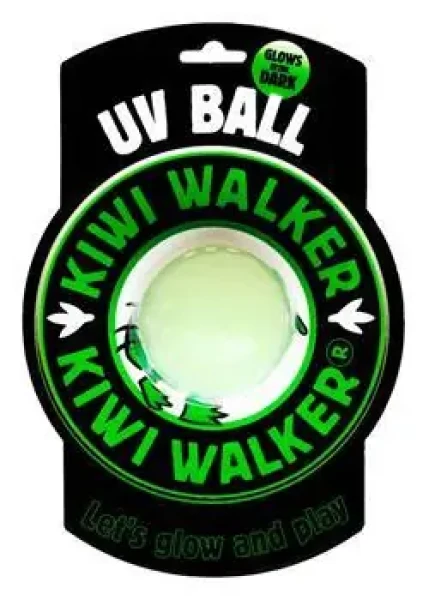 KIWI WALKER Svítící plovací míček Maxi / Hračka pro psy / Guma (TPR-500)