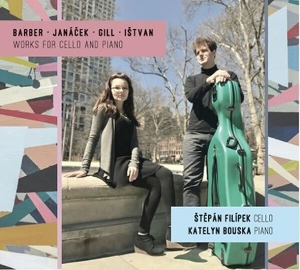 Barber, Janáček, Gill, Ištvan - Skladby pro violoncello a klavír - (audiokniha)