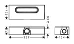 HANSGROHE - uBox universal Základní sada pro standardní instalaci lineárního sprchového žlabu 01001180