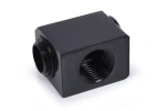 Alphacool Low Profile Adaptér 90° G1/4 AG na G1/4 IG černá / otočný (17578)