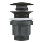 GROHE - Příslušenství Umyvadlová výpusť, matná černá 1024642430