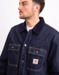 Carhartt WIP Oakland Shirt Jacket Blue/Dark Navy rinsed L