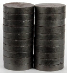 Magnety kulaté 25 mm/20ks - černé