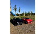 Mamido Elektrické autíčko Cabrio Fast Wing červené