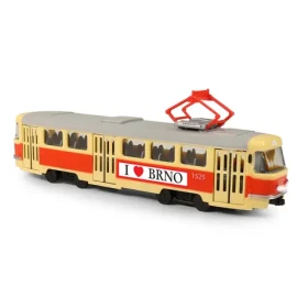 RAPPA Tramvaj která hlásí zastávky česky 28 cm BRNO