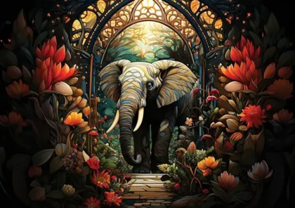 ART PUZZLE 5254 Puzzle Strážce květin