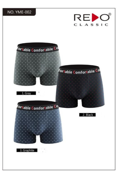 PÁNSKÉ BOXERKY REDO LOOSE SMĚS BAREV L