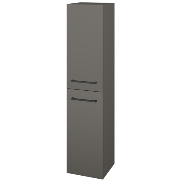 Dřevojas - Vysoká skříň s košem na prádlo DOS SVD2K 35 - N06 Lava / Úchytka T06 / N06 Lava / Levé 210946H