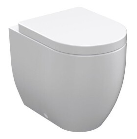 KERASAN - FLO WC mísa stojící, 36x51,5cm, spodní/zadní odpad, bílá 311601
