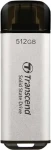 Transcend ESD300S Externí SDD 512GB šedá / USB-C 3.2 Gen 2 / R: 1050MBs / W: 950MBs (TS512GESD300S)