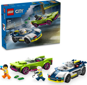 LEGO® City 60415 Honička policejního auta a sporťáku - LEGO® DOTS