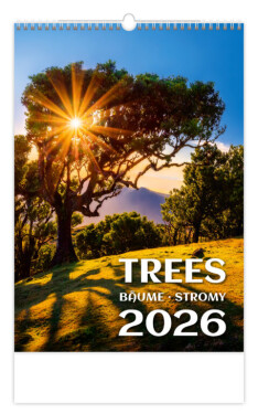 Nástěnný kalendář 2026 Helma - Stromy