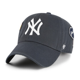47 Brand Pánská kšiltovka New York Yankees MLB Badges 47 Clean Up modrá