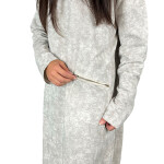 HOSH Mikinové šaty ADORE Velikost: UNI, Barva: Šedá