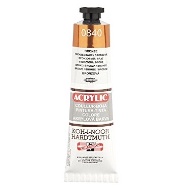 Koh-i-Noor akrylová barva 40 ml bronzová 0840