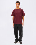 Tričko Armedangels Maarkos Heavy Weight 3639 velvet red
