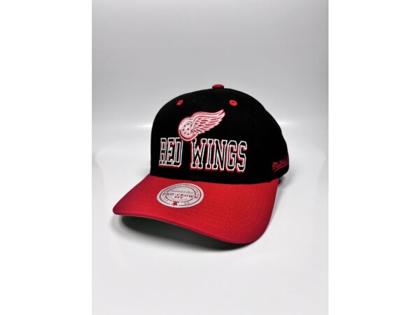 Mitchell & Ness Pánská kšiltovka Detroit Red Wings NHL Backside Script Pro Snapback