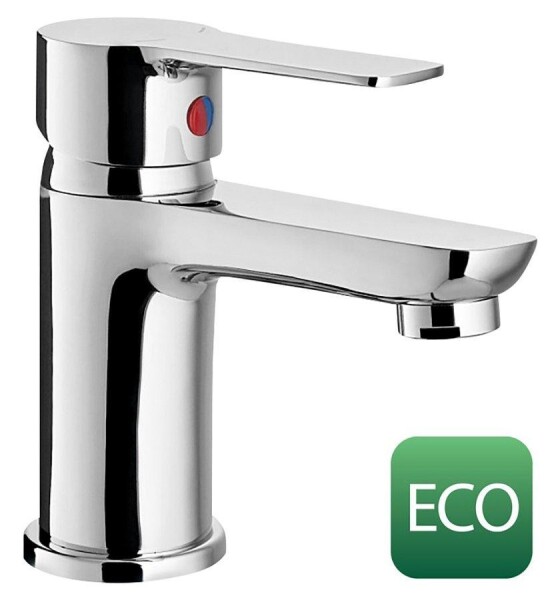 Bruckner - BARON ECO 6 l/min, stojánková umyvadlová baterie, chrom 612.002.12