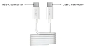 2-Power USB-C 100W / Datový kabel / USB-C na USB-C / 5A / 2 m (2PUC2M06W)