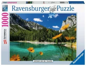 Ravensburger Puzzle Zelené jezero, Tragöß, Rakousko