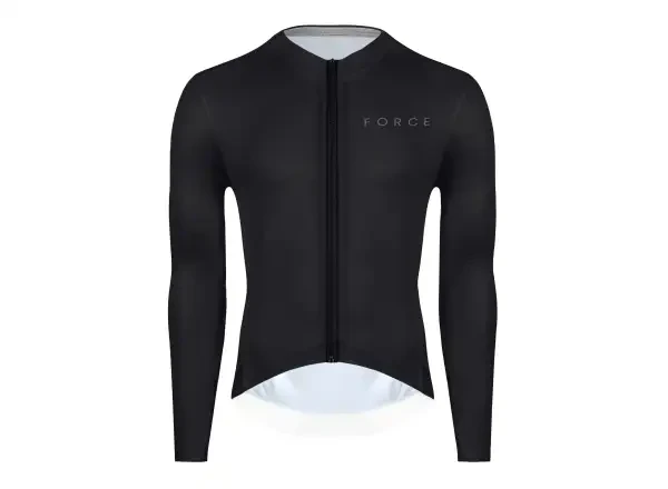 Force Plain pánský dres dlouhý rukáv černý vel. S