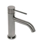 Umyvadlová baterie SAT Aurum bez výpusti broušený gun metal SATBAUR271BGM SATBAUR271BGM