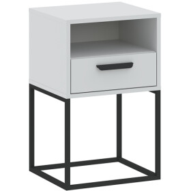 FRONTI Noční stolek CADRO 1S 40 NR5 - bílý