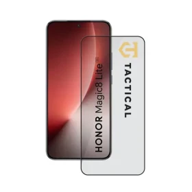 Tactical Glass Shield 5D sklo pro Honor Magic8 Lite Black (57983129601)