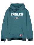 New Era Pánská mikina Philadelphia Eagles NFL Felt Logo Throwback Hoodie Velikost: M