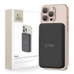 Tech-Protect LifeMag PB24 černá / Powerbanka / MagSafe Qi2 / 10000 mAh / bezdrátové nabíjení