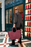 Nákupní taška Reisenthel Loopshopper L Twist maroon