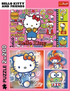 TREFL Puzzle Hello Kitty a přátelé