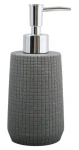 MSV NORDEN dávkovač mýdla tmavě šedý / polyresin / 230 ml