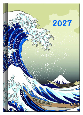 Praktik denní diář 2027 - VLNA (A6)