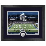 Obraz Dallas Cowboys NFL Team Stadium Silver Coin
