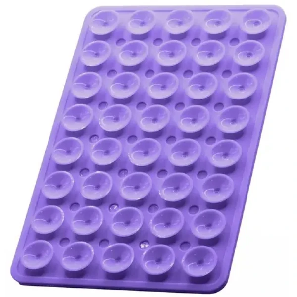 Mobile Origin Sticker Phone Mount O1 fialová / Silikonový držák na telefon s přísavkami (MO-SPM-PUR)