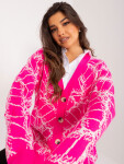 Dámský svetr BA SW 2040.78 Neon růžová - BADU Store neonová růžová one size
