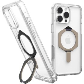 Urban Armor Gear Plyo XTE zadní kryt na mobil Apple iPhone 16 Pro Max transparentní, titan 1552552, Kompatibilní s MagSafe, stojící, odolné vůči nárazům