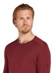 Pánské merino tričko s dlouhým rukávem ICEBREAKER Mens 200 Oasis LS Crewe, Port velikost: XL