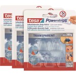 Tesa TESA Powerstrips Vario-Gardinové háky v balení 3 ks - Samolepící háky na vlákna od společnosti TESA - lze znovu ods