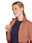 ICEBREAKER Wmns 400 RealFleece Descender LS Z, Cedar Wood/Port/Cb (vzorek) velikost: S