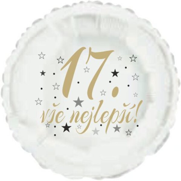 17. narozeniny balónek kruh Balonky.cz 17. narozeniny balónek kruh Balonky.cz