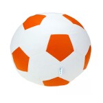 FRONTI Sedací vak - míč 70 cm - bílá + oranžová