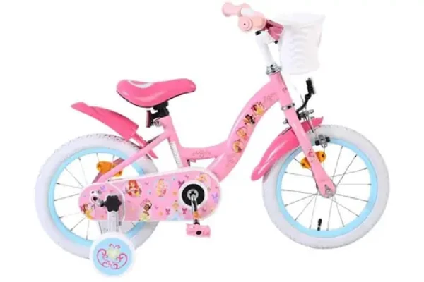 VOLARE Dětské kolo Princess 14" růžové / 14" kola (05-VOL/20562-CB14)